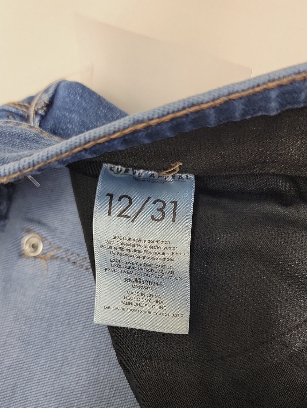 CURVE APPEAL NWT High-Rise Skinny Jeans - Union Blue - Picture 11 of 14